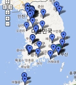 강원도에 연습모임 3개가 생겼어요.